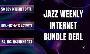 jazz internet packages weekly, internet packages jazz, Jazz Weekly Internet Bundle Deal