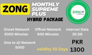 Zong Monthly Supreme Plus Hybrid Package, zong monthly internet package, zong monthly internet packages, zong monthly social package, zong monthly social packages, monthly zong internet package, monthly zong internet packages,