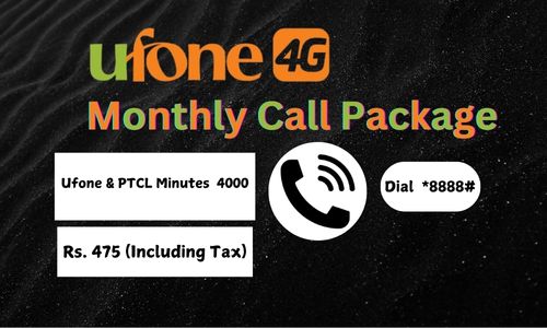 Ufone Monthly Call Package, ufone packages for calls, ufone call packages monthly, ufone to ufone call packages monthly