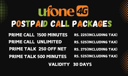 Ufone Postpaid Packages, ufone packages for call, ufone packages call monthly, ufone to ufone packages, ufone packages, ufone packages sms