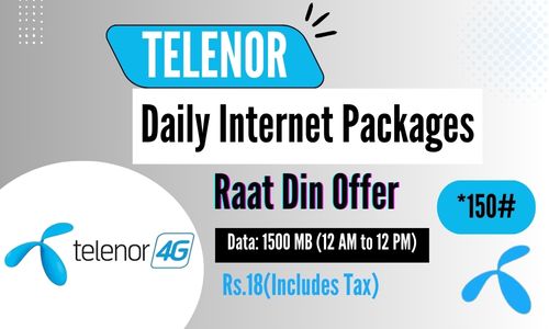 Telenor Daily Internet Packages