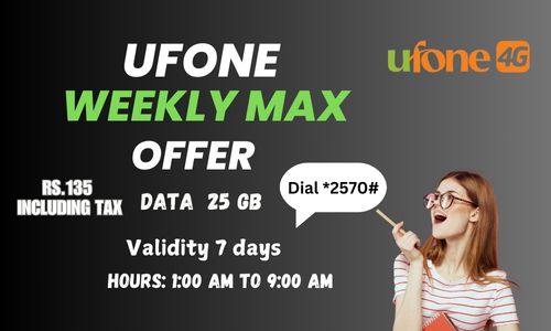 Ufone Weekly Max Offer, Ufone Data Packages, ufone packages, ufone to ufone packages, ufone packages internet, ufone packages for internet, ufone packages monthly, ufone packages for calls,