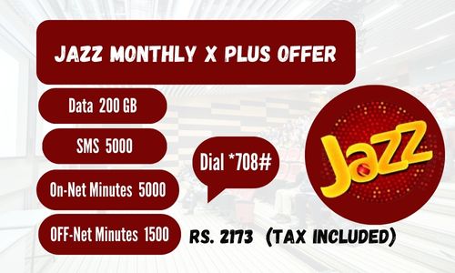 Jazz Monthly X Plus, jazz monthly internet package, jazz internet package