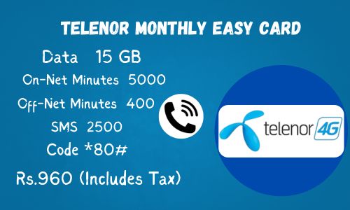 Telenor Monthly Call Packages